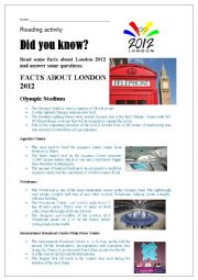 Facts about London Olympic Games