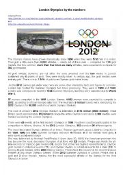 London olympics by numbers