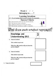 English Worksheet: Belief 1