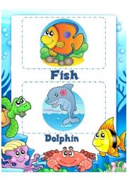 Under the sea flash cards (combined)