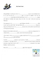 English Worksheet: Tense Review