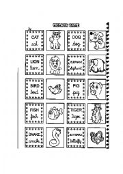 Memory cards animals