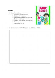 English Worksheet: Baby Robot