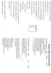 English Worksheet: tangled booklet - part 4/4