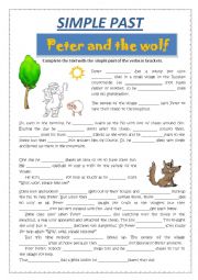 SIMPLE PAST - PETER AND THE WOLF