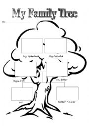 Family Tree - ESL worksheet by rocky_wood