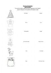 English worksheet: Christmas Connections