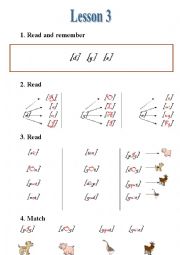 English Worksheet: Lesson 3