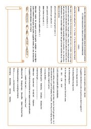 English Worksheet: family