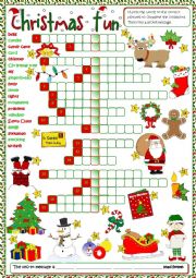 Christmas fun - crossword