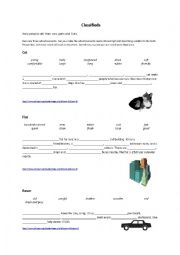 English Worksheet: Classifieds