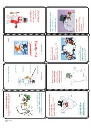 Frosty the Snowman Mini-Book