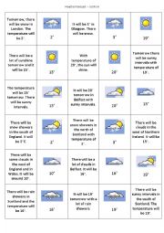 Weather game - go fish