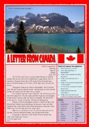 A letter from Canada