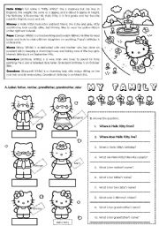 Hello Kitty Activity Sheets Hello kitty activity sheets with images ...