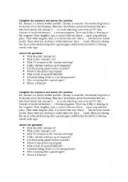 English Worksheet: esl