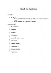 English Worksheet: exercises 