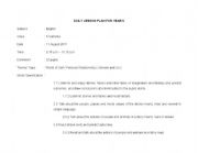 English worksheet: lesson plan of prepositions