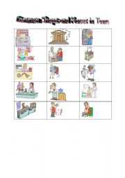 English Worksheet: shops