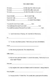 English Worksheet: 2nd conditional