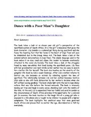 English Worksheet: Summary of dance with a poor mans daughter