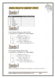6 pages/14 exercises/137 sentences BUSINESS ENGLISH FOR ELEMENTARY STUDENTS