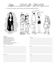 English Worksheet: Describing People