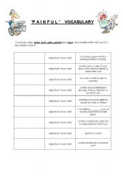 English Worksheet: 