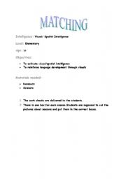 English Worksheet: seasons