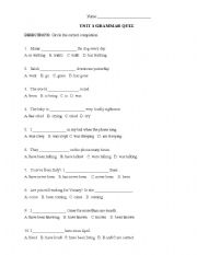 English Worksheet: vocabulary