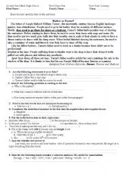 English Worksheet: Barber or Doctor