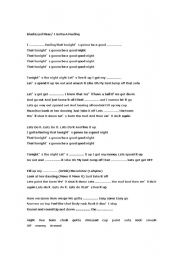 English Worksheet: Adele Chasing Pavements Song Worksheet