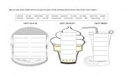 English Worksheet: Party Food Items Categorization