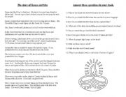 English Worksheet: The story of Rama and Sita