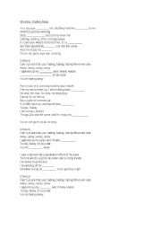 Rihanna- Fading Away (song lyrics- fill in the gaps) - ESL worksheet by  shanivanbel