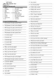 English Worksheet: KTU Worksheet Beginner 8