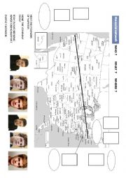 English Worksheet: The social network film sheet map (doc 2)