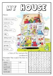 Household Items Pictionary - ESL worksheet by serkanserkan