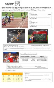 Olympic Games - Comparatives and Superlatives
