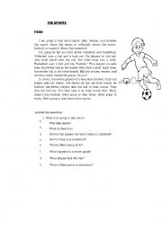 its a reading about the soccer.