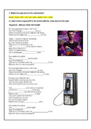 English Worksheet: Song activity: Payphone - Maroon 5