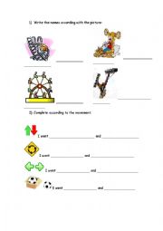 English worksheet: prepositions