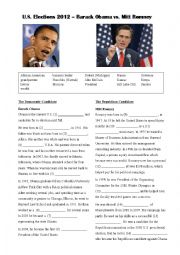 Obama vs Romney : US presidential election 2012