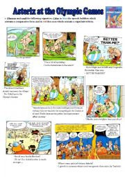 Asterix at the Olympic Games - Comparative/Superlative