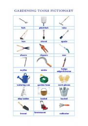 Tools Worksheets