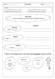 English Worksheet: Past Simple + Past Continuous