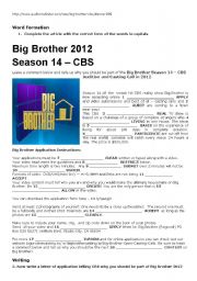 Big Brother Audition and Casting Call 