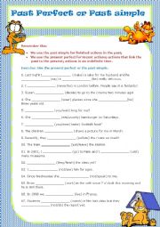English Worksheet: Past simple/present Perfect