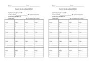 English Worksheet: How do you get to school bingo