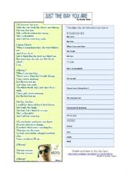 English Worksheet: possesive adjectives